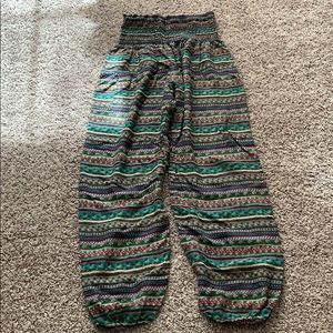 Bohemian Island Harem Pants